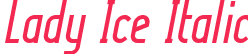 Lady Ice Italic